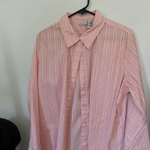 White Stag Pink Long Sleeve Shirt